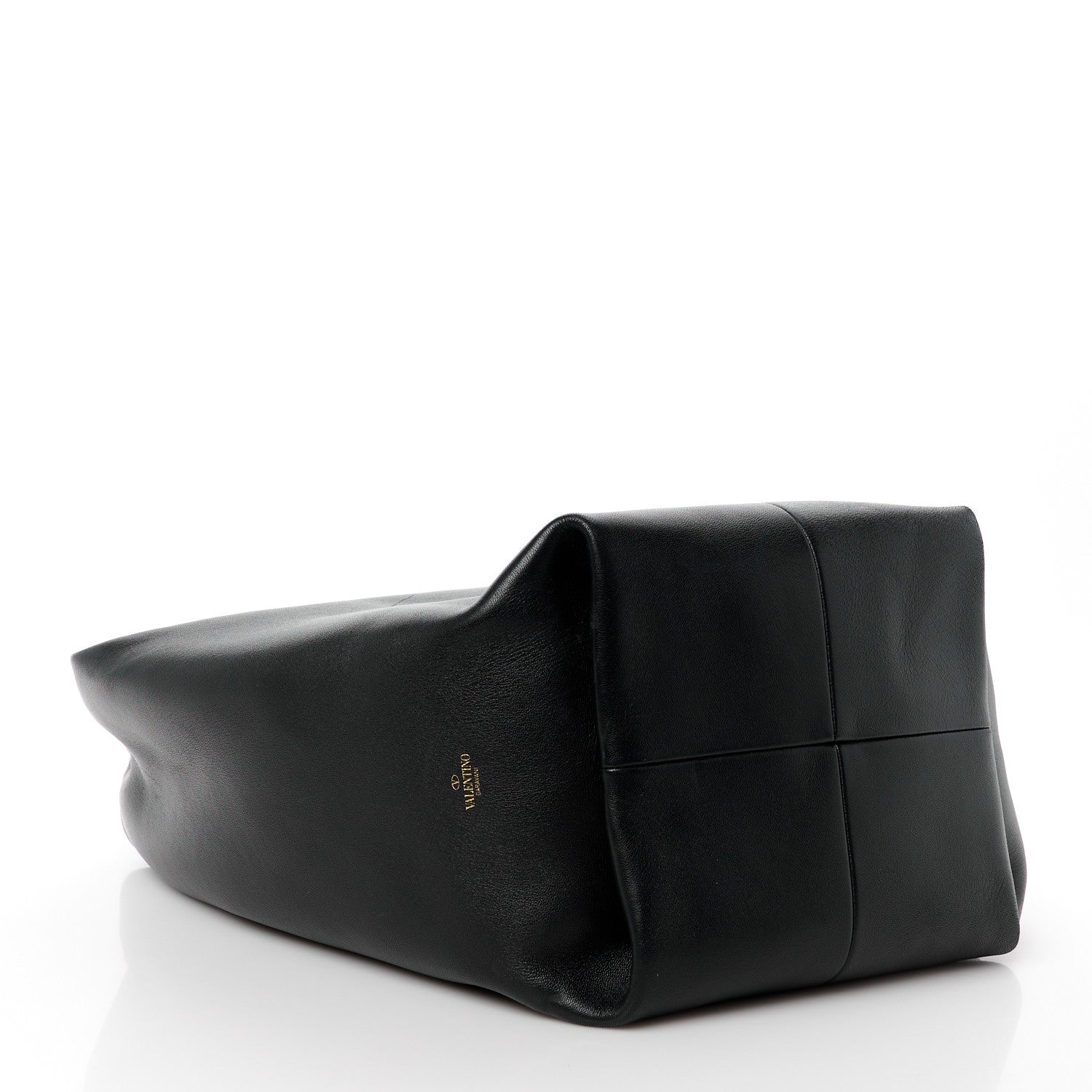 Valentino Garavani Nappa Large Roman Stud Hobo Black 4 of 12