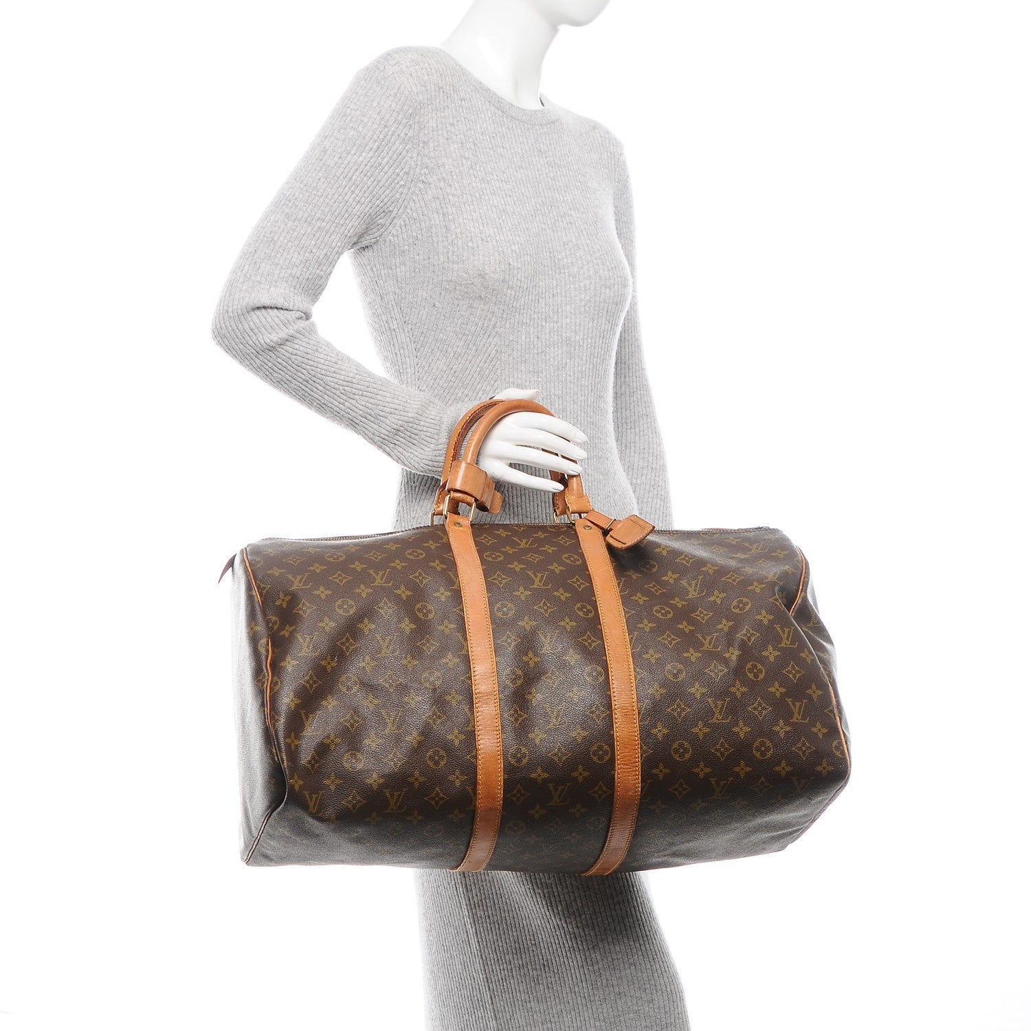 Louis Vuitton Monogram Keepall 55 2 of 9