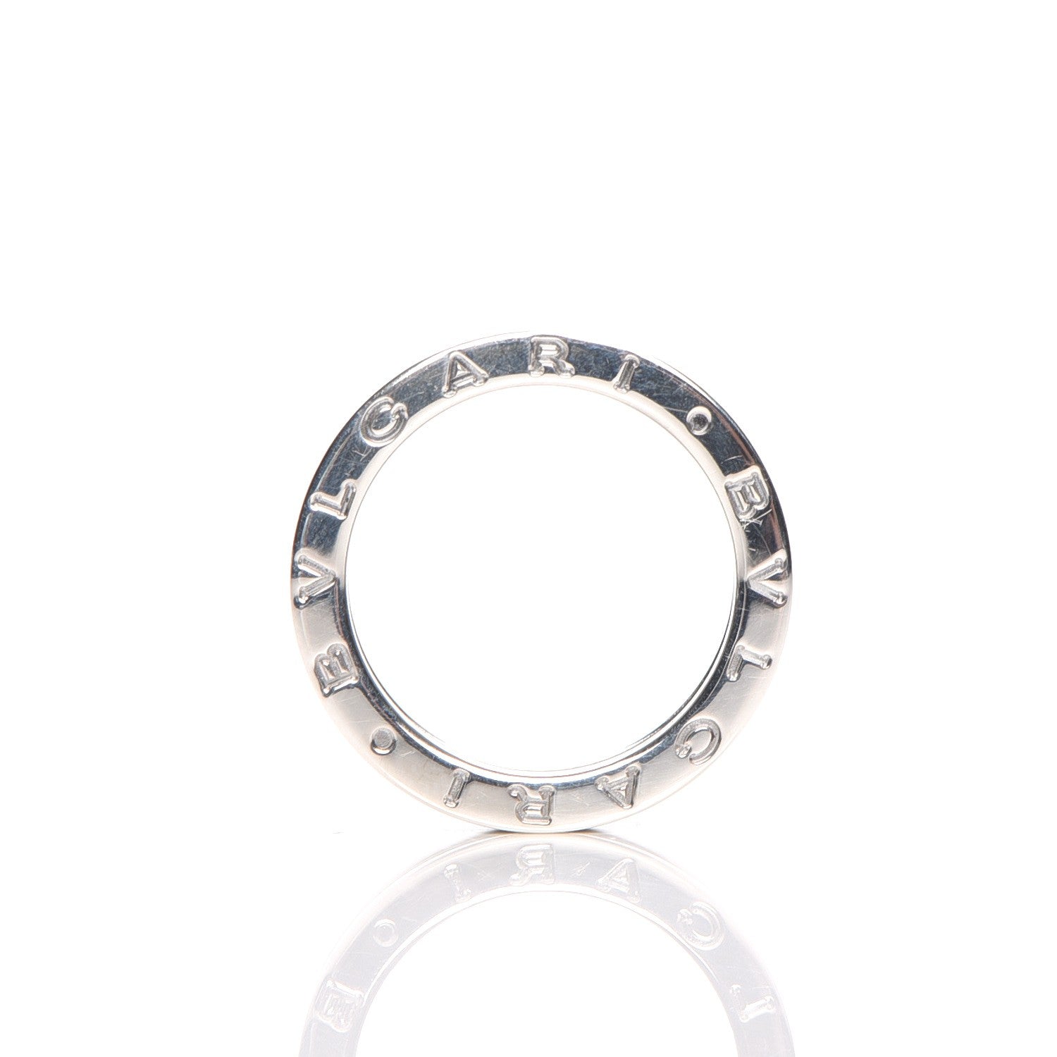 Bulgari Sterling Silver Ceramic Save The Children One-Band Ring 52 6 3 of 6