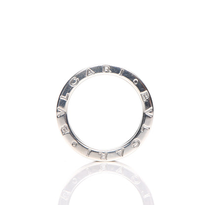 Bulgari Sterling Silver Ceramic Save The Children One-Band Ring 52 6 3 of 6