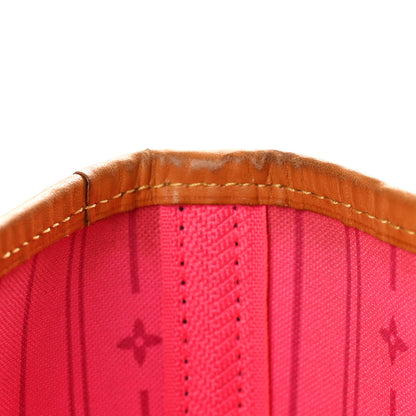 Louis Vuitton Monogram Roses Neverfull MM 12 of 13