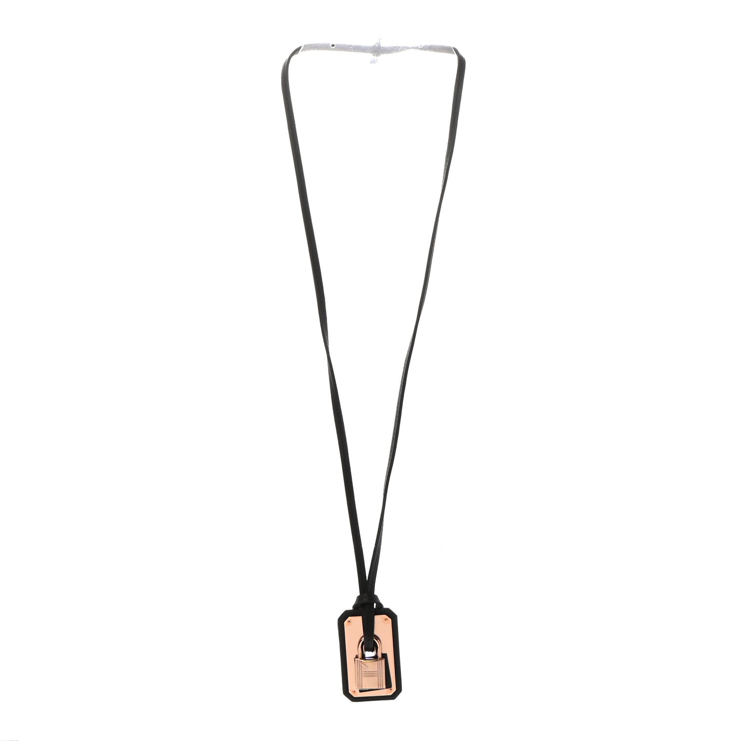 Swift Large O'Kelly Pendant Necklace Black