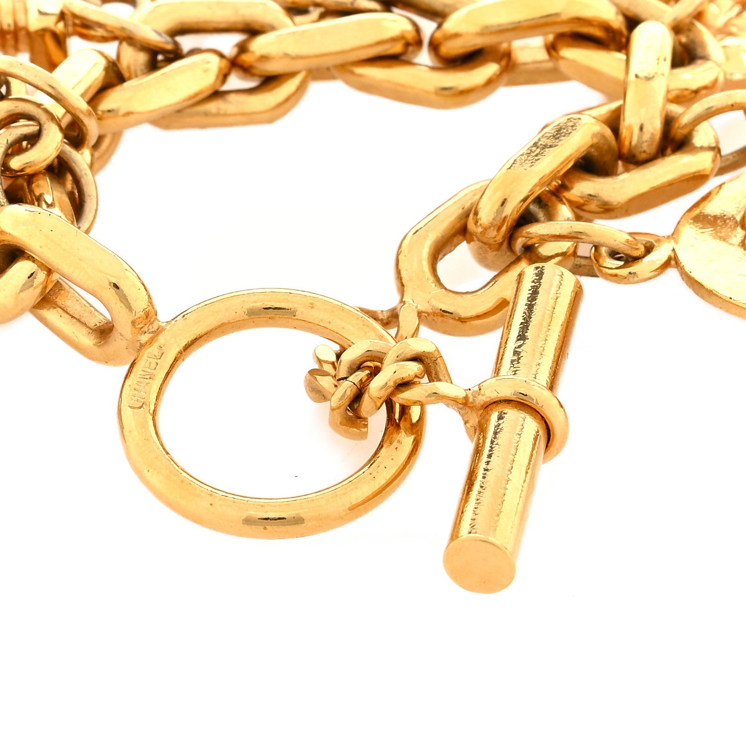 Chanel Precious Symbols Charm Bracelet Gold 3 of 3