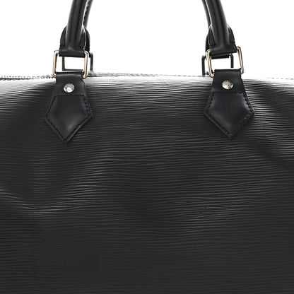 Louis Vuitton Epi Speedy 30 Black 8 of 15