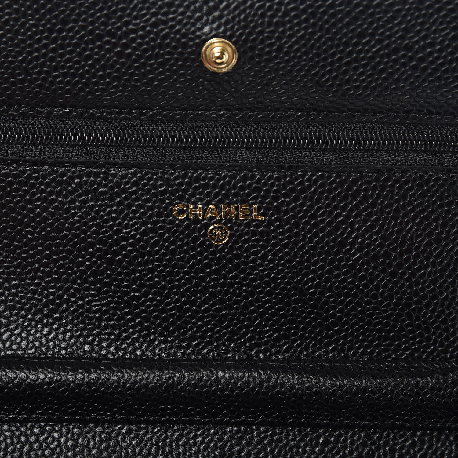 Chanel Caviar Quilted Wallet On Chain WOC Black 8 of 11