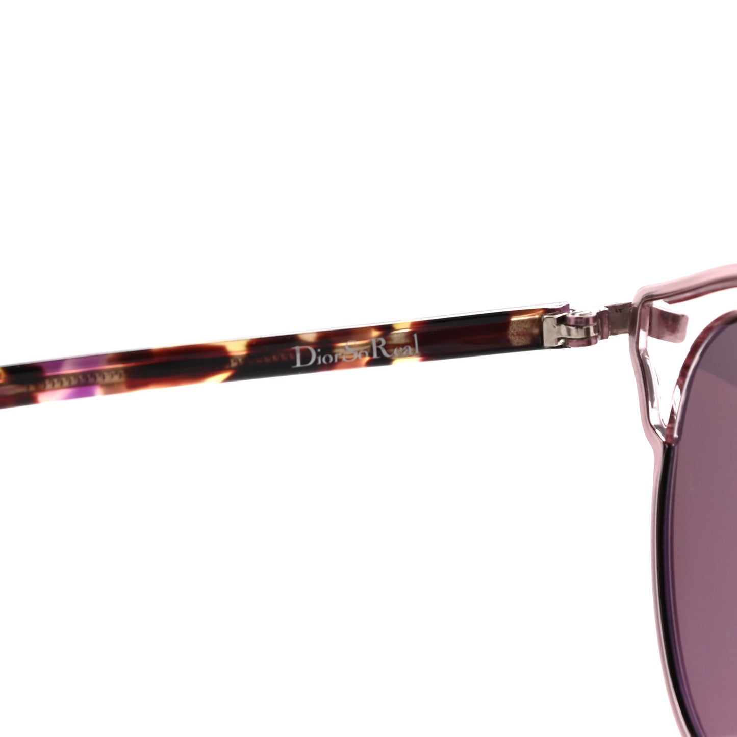 Mirrored So Real Sunglasses Pink Tortoise