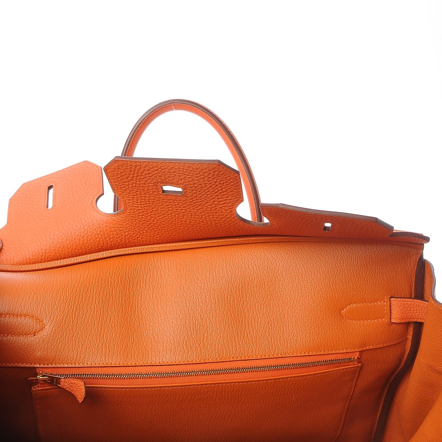 Togo Birkin 35 Orange