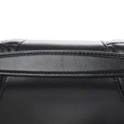 Versace Nappa Quilted Virtus Top Handle Shoulder Bag Black 13 of 14