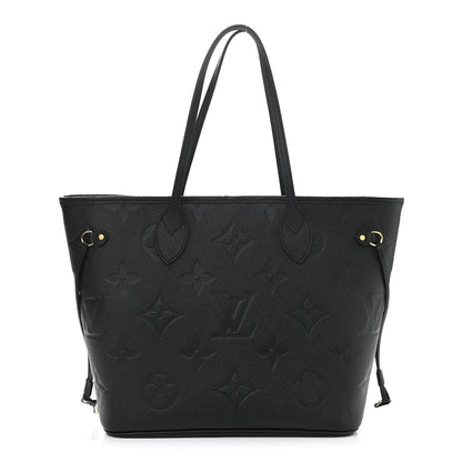 Louis Vuitton Empreinte Monogram Giant Neverfull MM Black 1 of 9