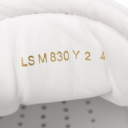 Valentino Garavani Calfskin Mens Rockstud Open Sneakers 41 White Rosso Valentino 8 of 9