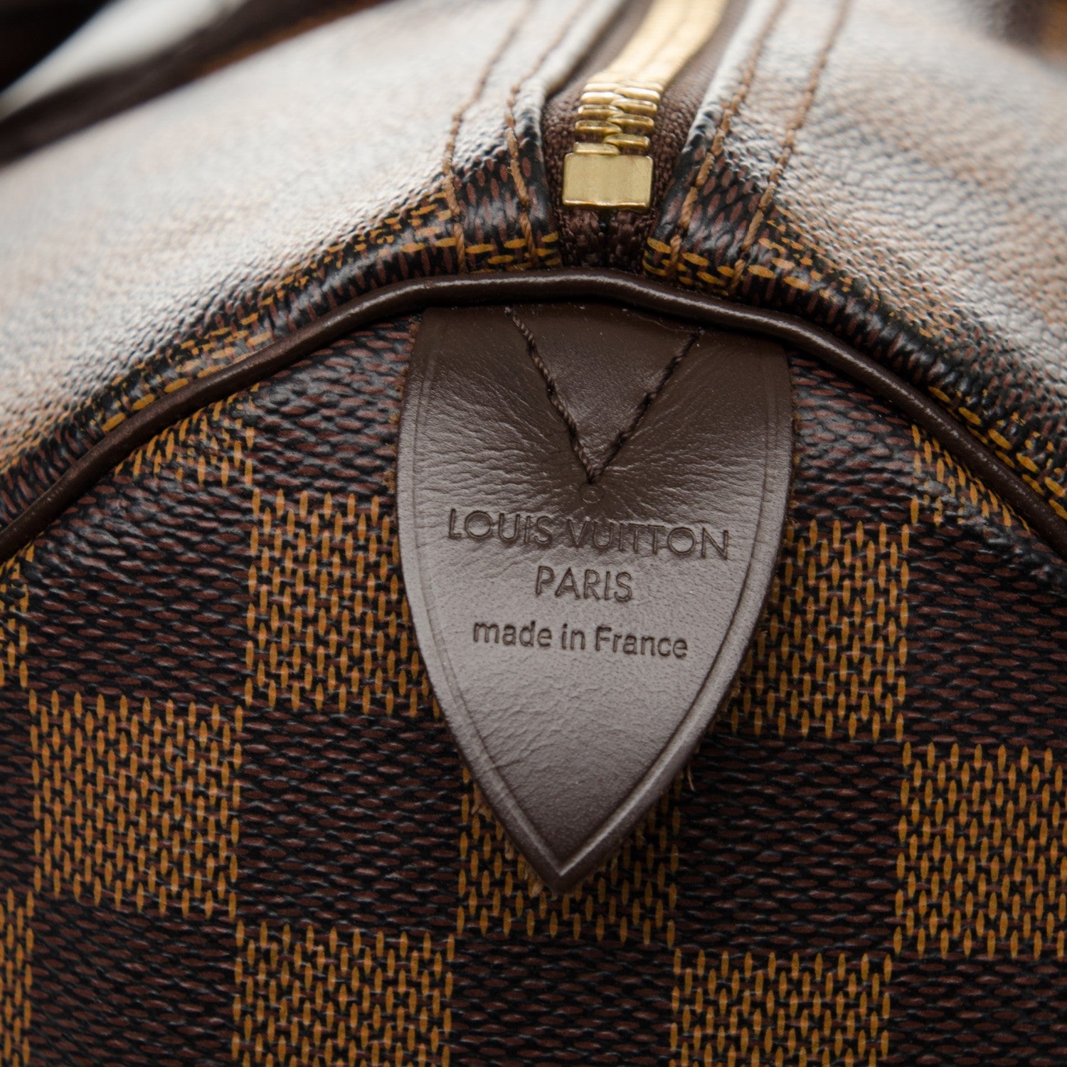 Louis Vuitton Damier Ebene Speedy 35 4 of 7