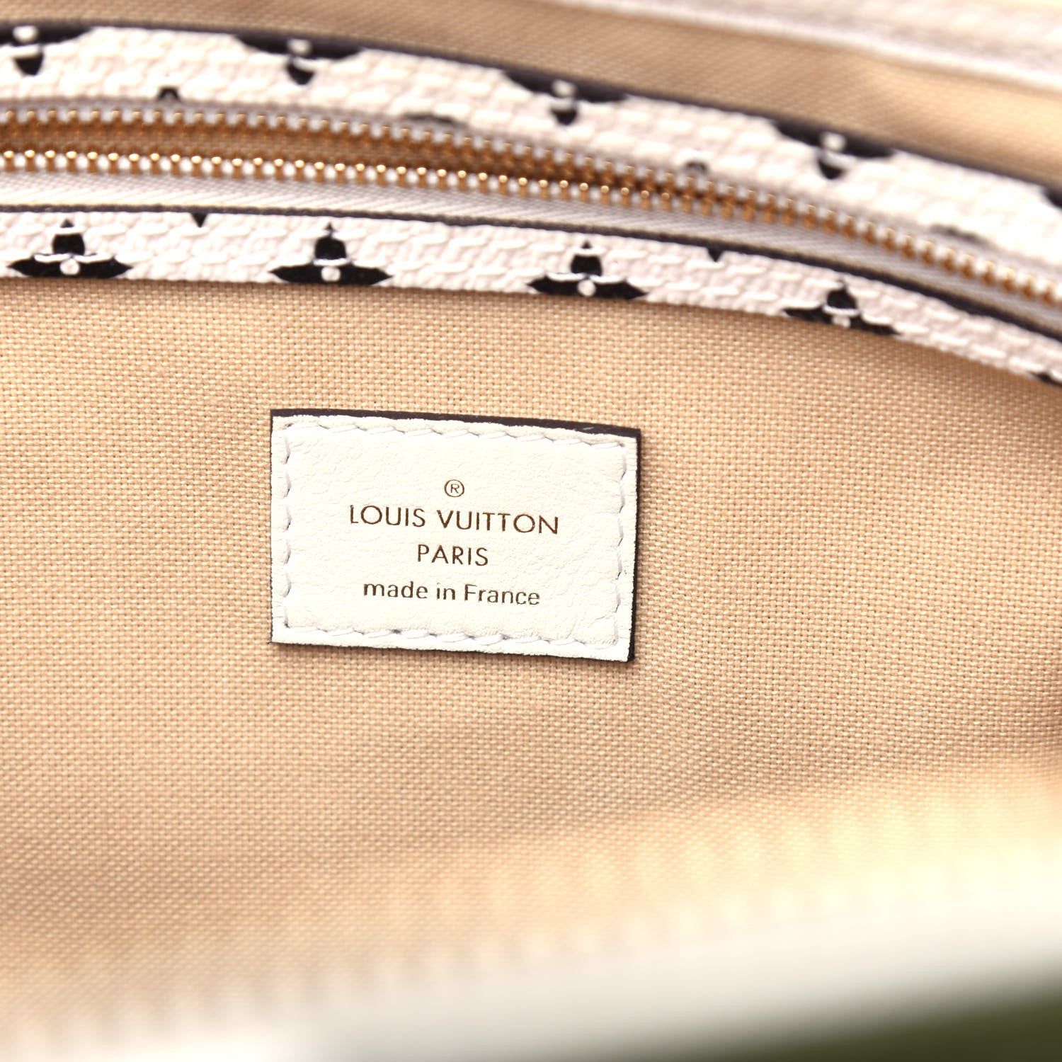 Louis Vuitton Monogram Giant Keepall Bandouliere 50 Kaki Beige 5 of 8