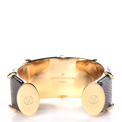 Louis Vuitton Monogram Cuff Bracelet 3 of 5