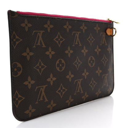 Louis Vuitton Monogram Neverfull MM GM Pochette Pivoine 3 of 6