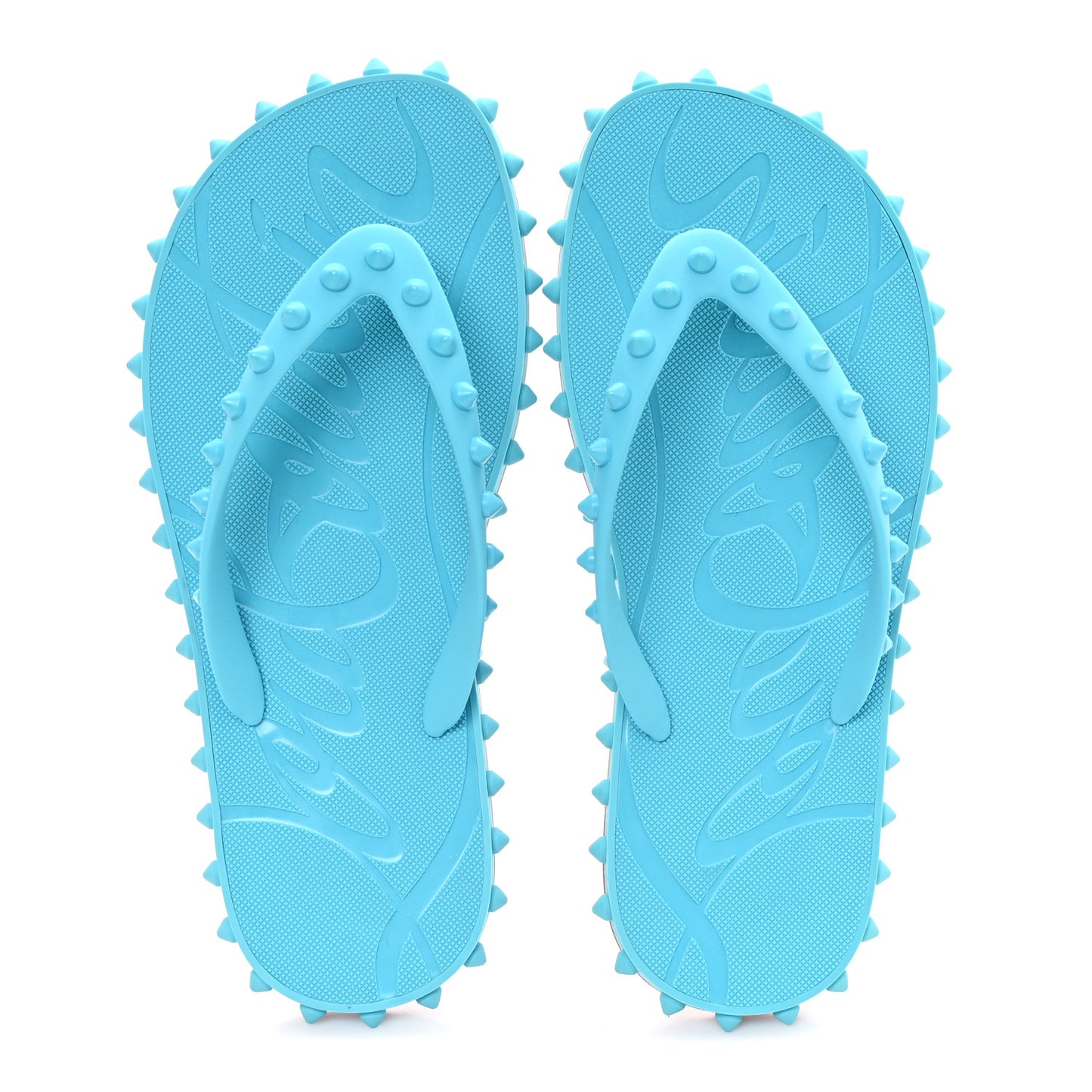 Rubber Spike Loubi Donna Flip Flop 38 Blue