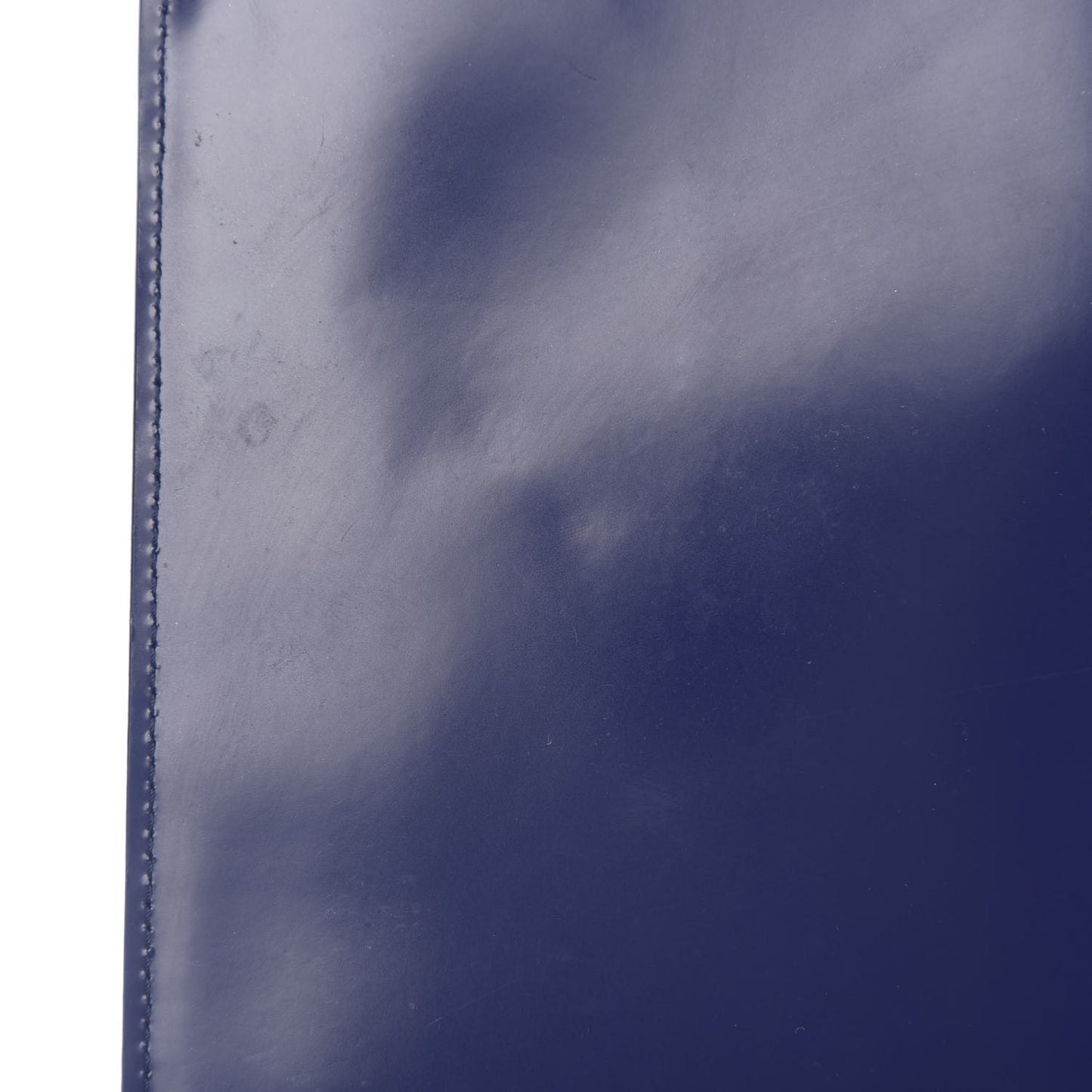 Smooth Calfskin Zip Pouch Indigo