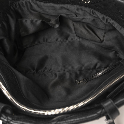 Chanel Glazed Calfskin Large On the Road Zip Tote Black 5 of 14