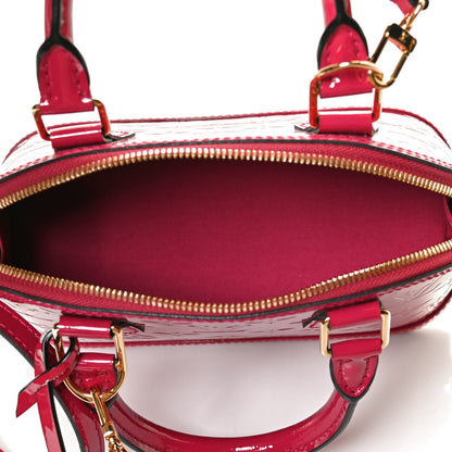 Louis Vuitton Vernis Alma BB Rose Indien 4 of 11