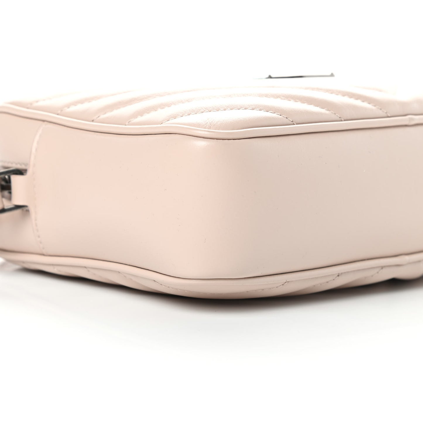 Calfskin Matelasse Monogram Lou Camera Bag Marble Pink