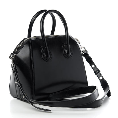 Givenchy Shiny Lord Calfskin Mini Antigona Black 3 of 10