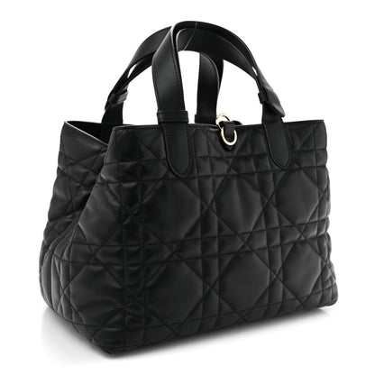 Christian Dior Calfskin Macrocannage Medium Toujours Black 3 of 10
