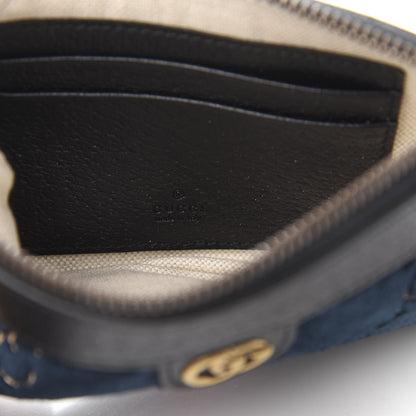 Gucci Velvet GG Monogram Textured Calfskin Web Smartphone Case Blue Beige Black 6 of 7