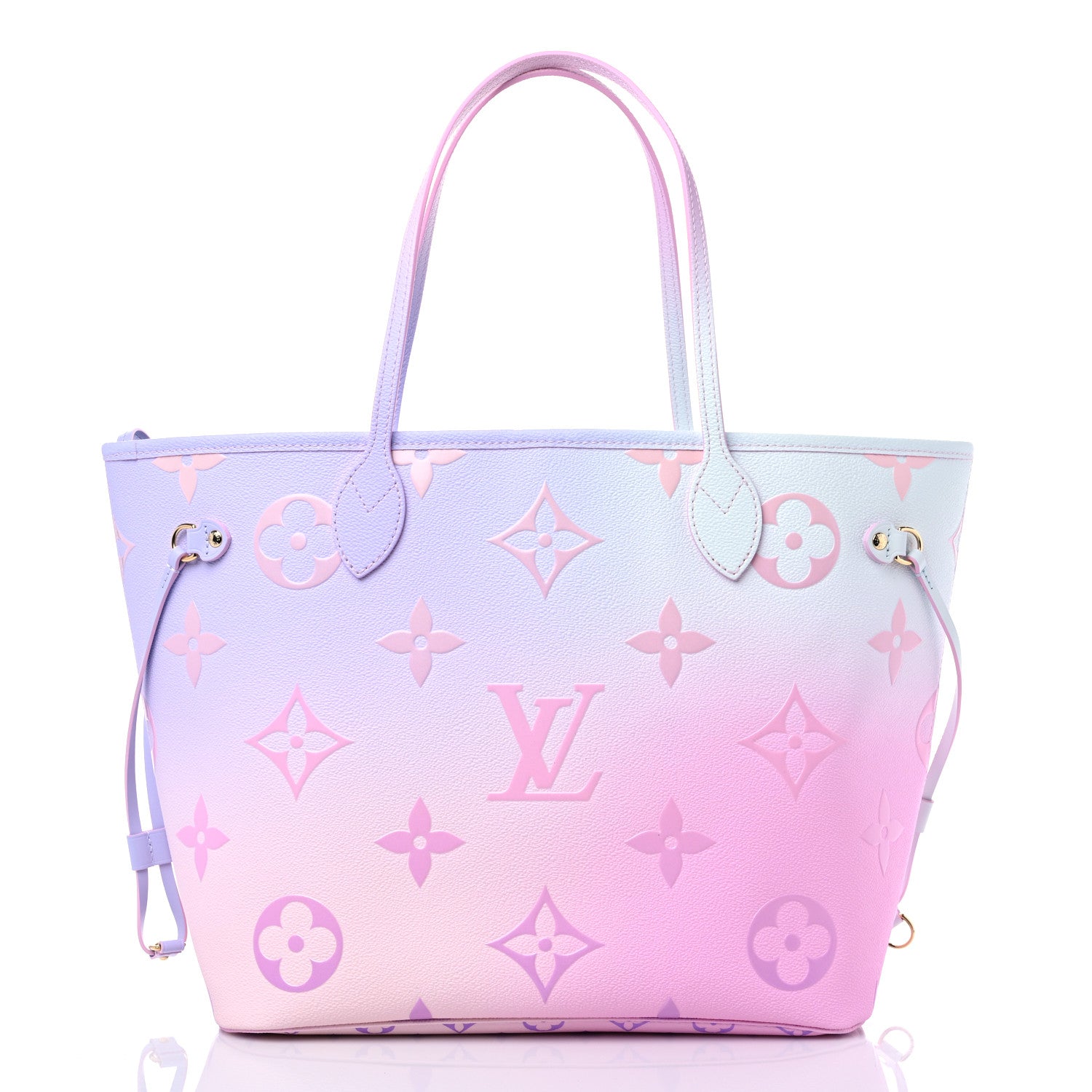 Louis Vuitton Monogram Giant Spring In The City Neverfull MM Sunrise Pastel 2 of 9