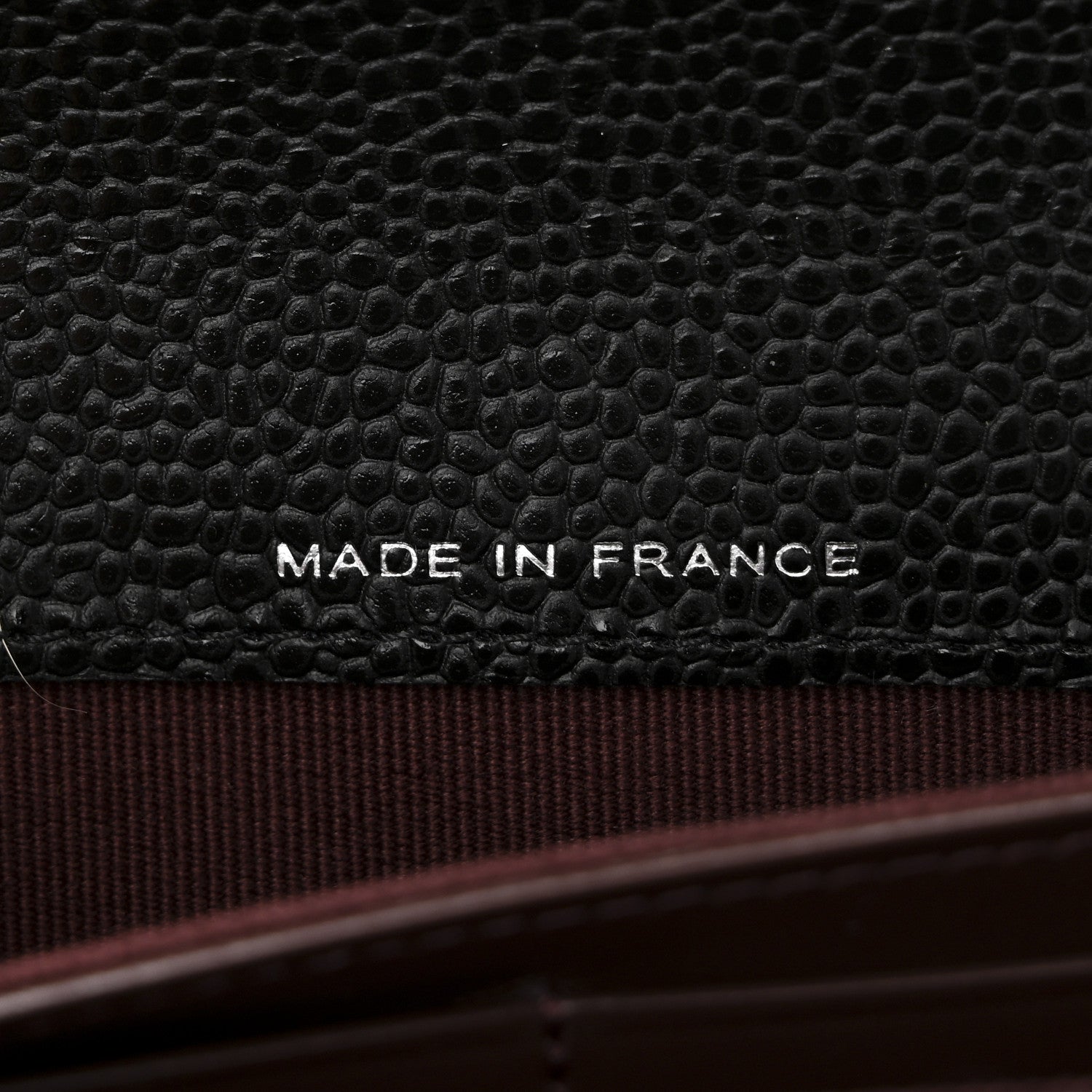 Chanel Caviar Quilted Large Gusset Flap Wallet Black 7 of 9