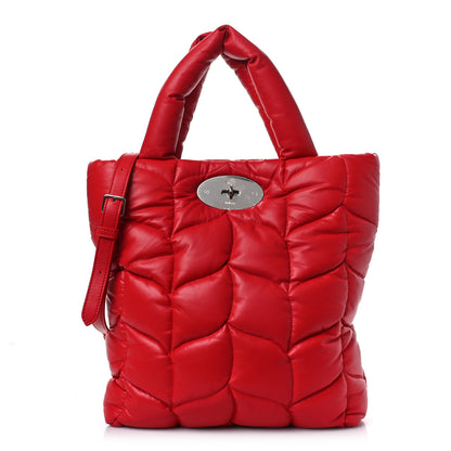 Mulberry Nappa Pillow Quilted Big Softie Tote Lancaster Red 1 of 8