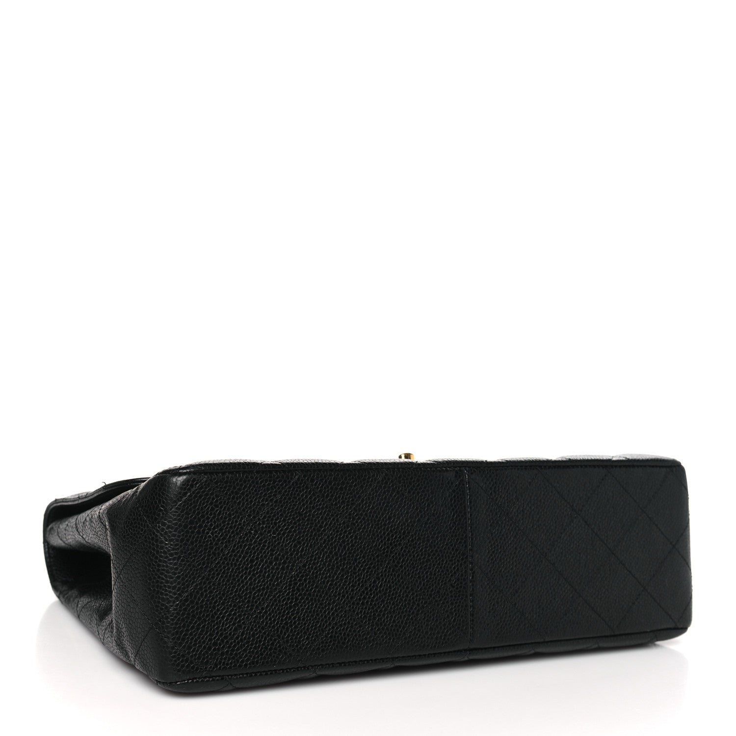 Chanel Caviar Quilted Jumbo Single Flap Black 4 of 11