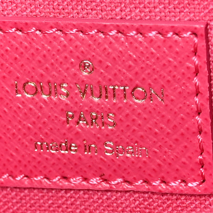Louis Vuitton Monogram 2021 Christmas Animation Hollywood Pochette Felicie Chain Wallet Fuchsia 7 of 11