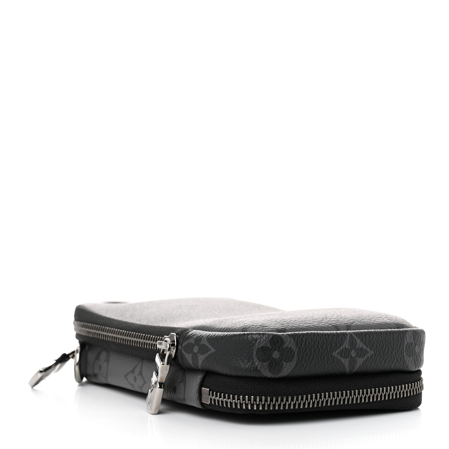 Louis Vuitton Monogram Eclipse Reverse Double Phone Pouch 4 of 11