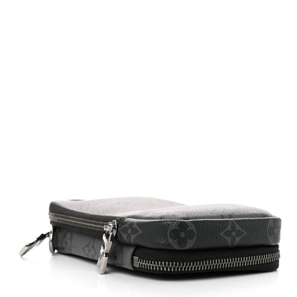 Louis Vuitton Monogram Eclipse Reverse Double Phone Pouch 4 of 11