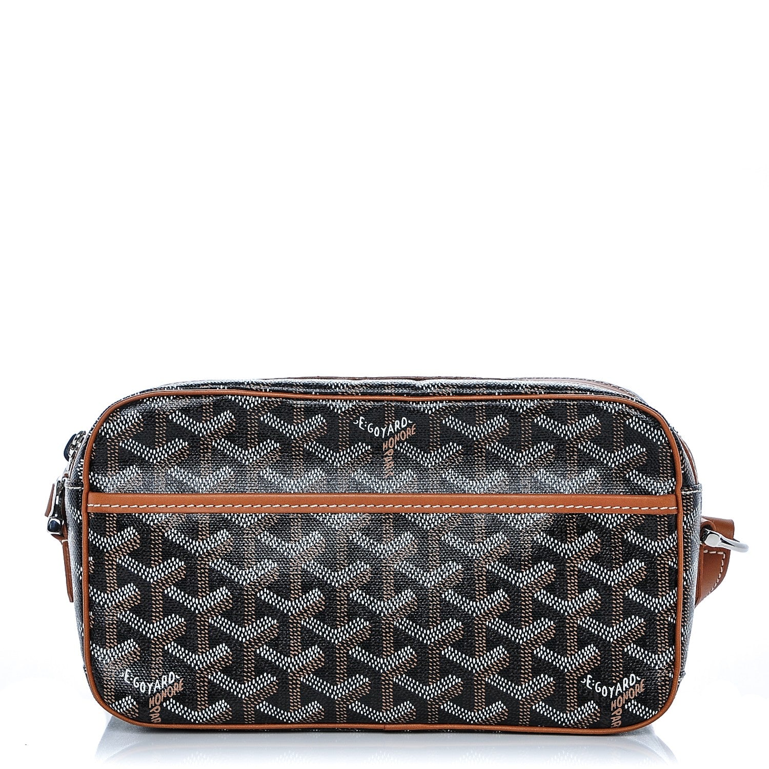 Goyard Goyardine Amacapvert Crossbody Bag Black Gold 1 of 6