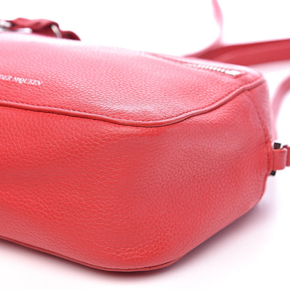 Alexander McQueen Calfskin Skull Camera Shoulder Bag Red 9 of 12