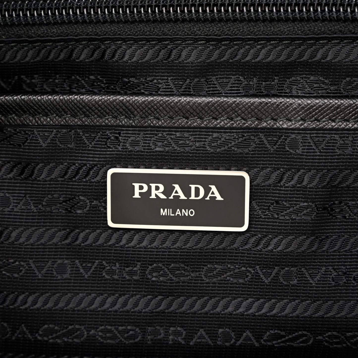 Nylon New Vela Studded Backpack Black