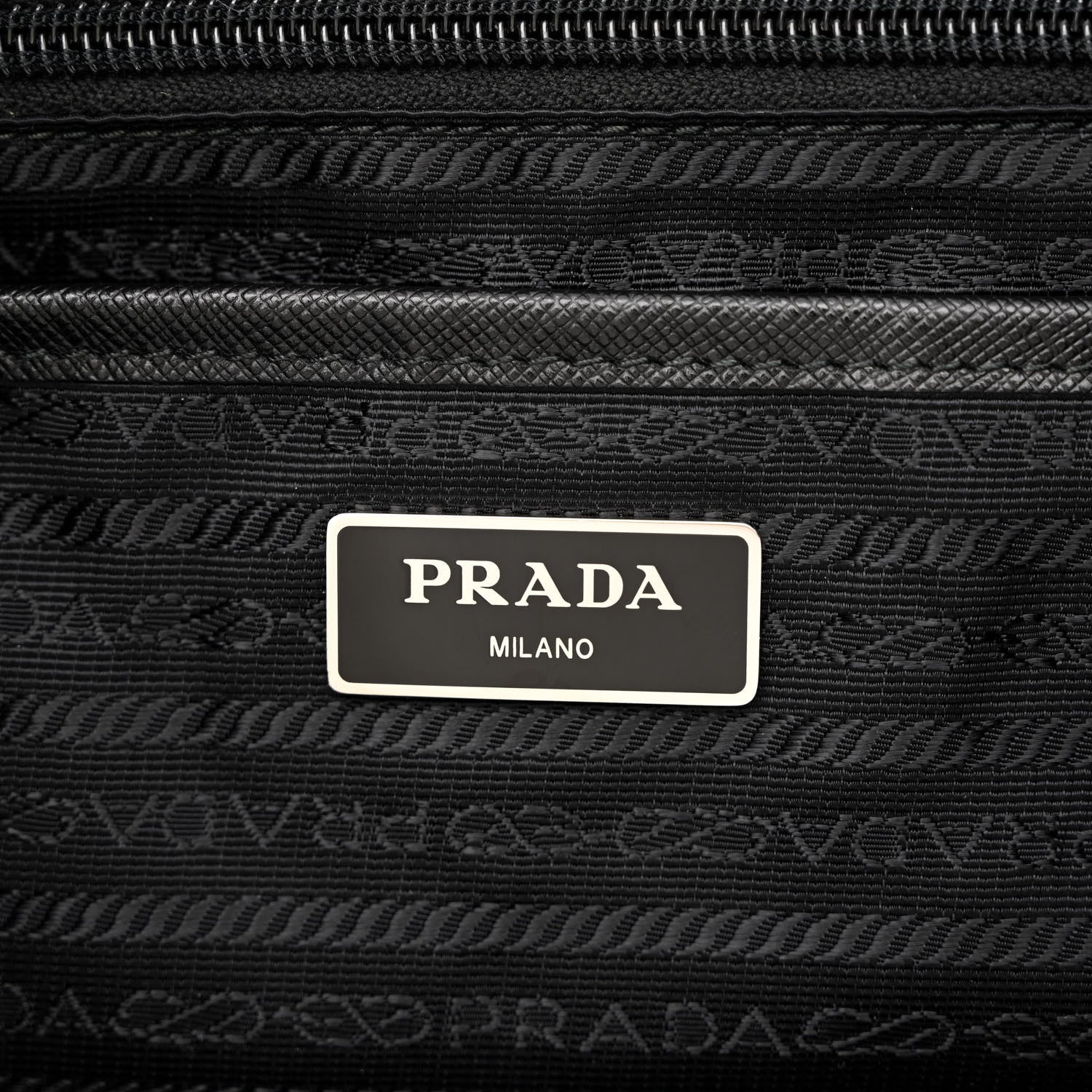 Prada Nylon New Vela Studded Backpack Black 6 of 12