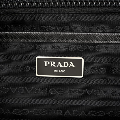 Prada Nylon New Vela Studded Backpack Black 6 of 12
