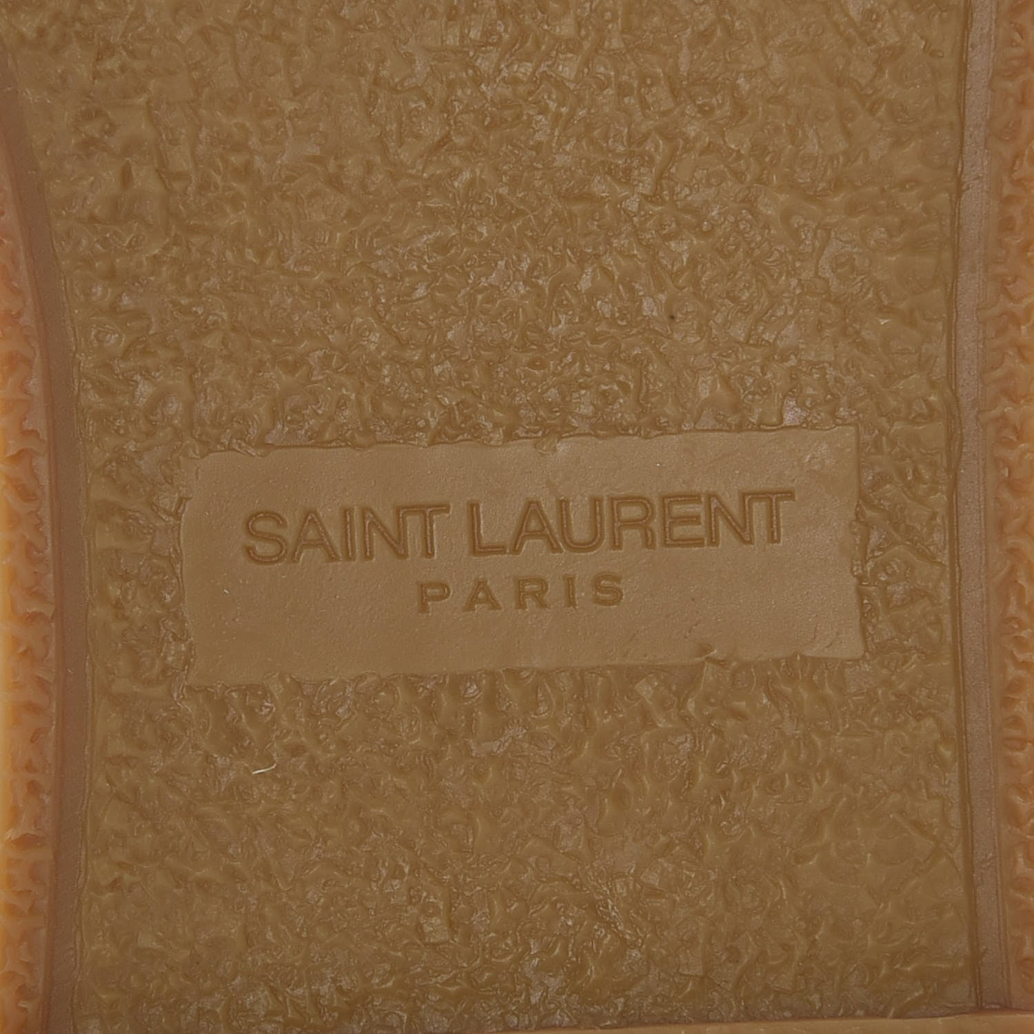 Saint Laurent Calfskin Monogram Espadrilles 39 Black 7 of 10