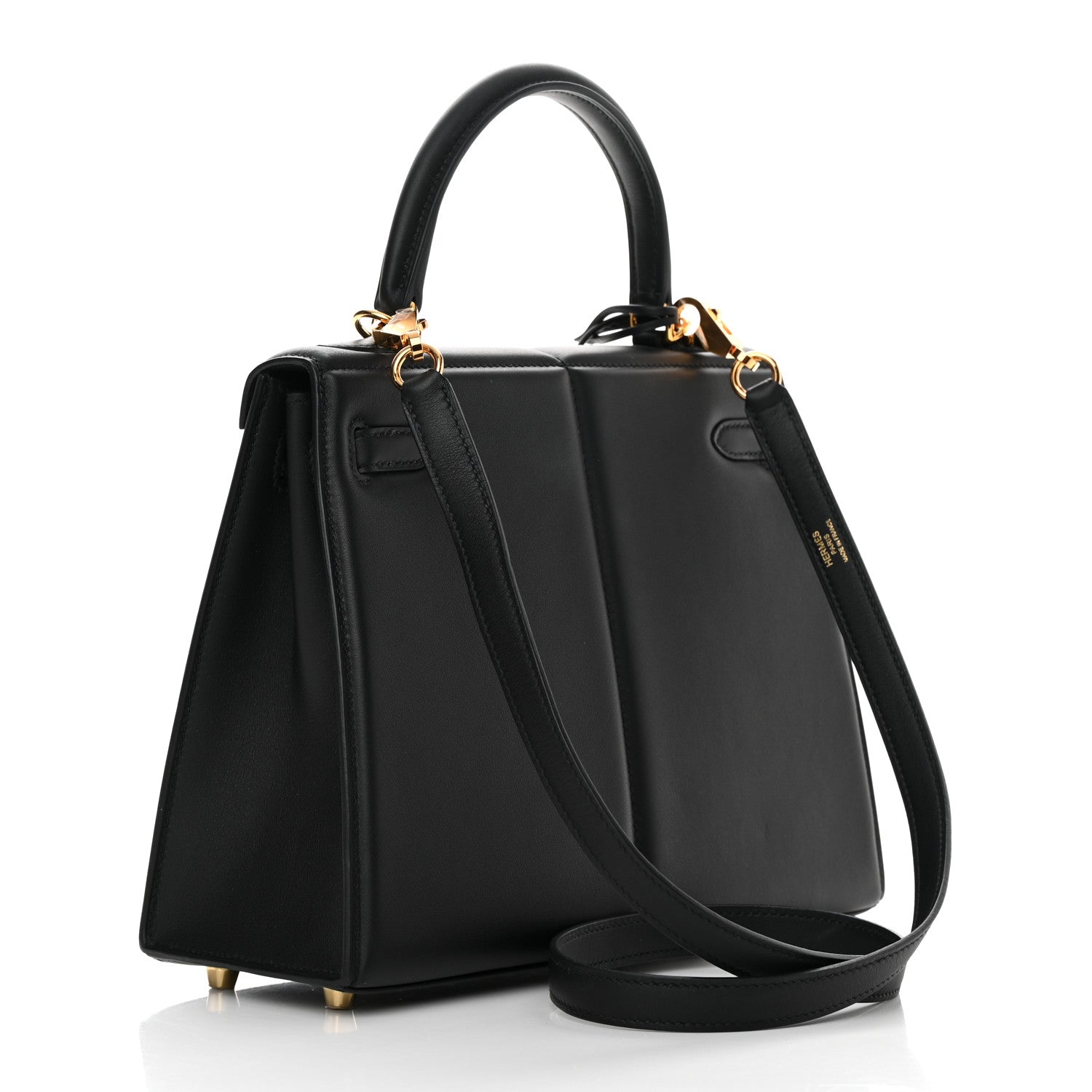 Hermes Swift Kelly Padded Sellier 25 Black 3 of 15
