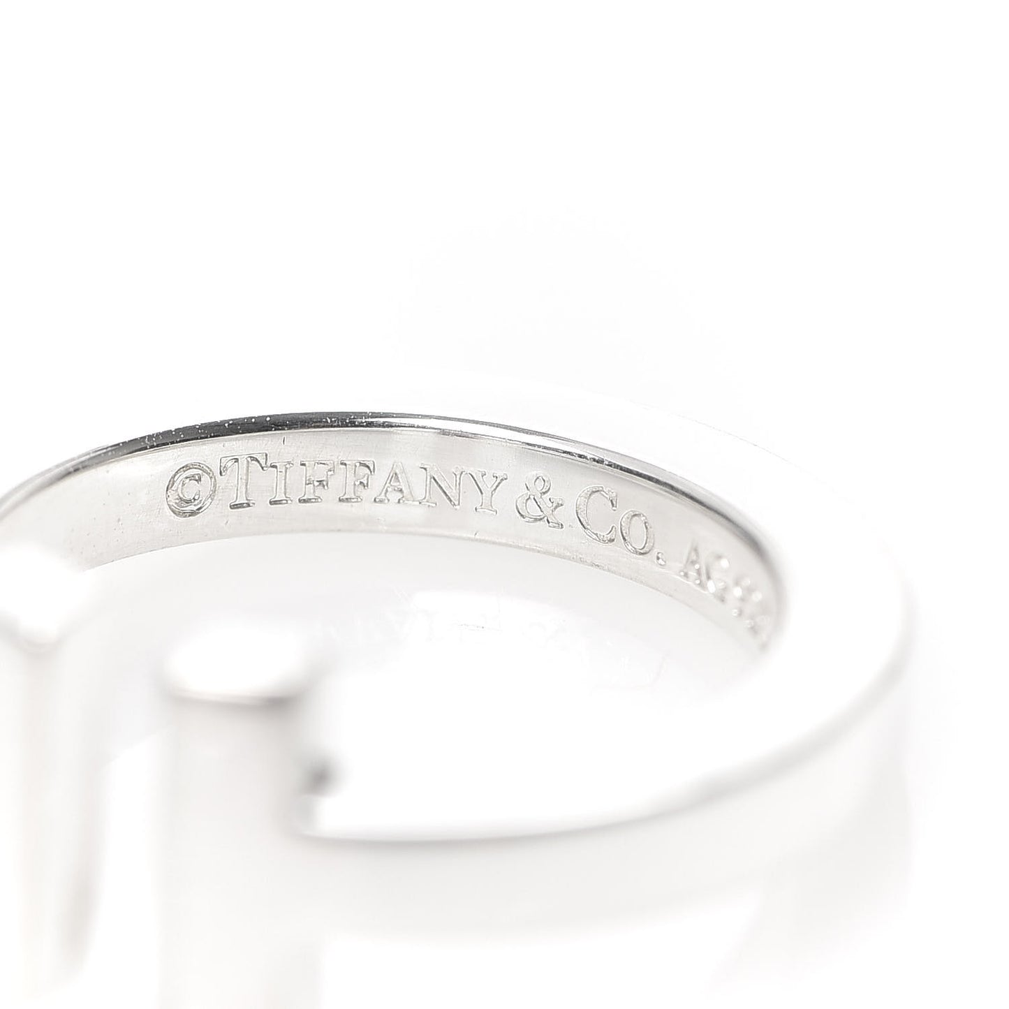 Sterling Silver T Square Ring 46 3.75