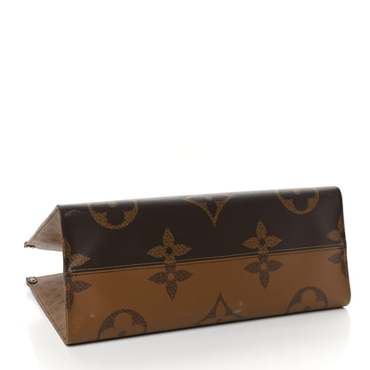 Louis Vuitton Reverse Monogram Giant Onthego GM 4 of 9