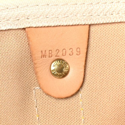Louis Vuitton Damier Azur Keepall Bandouliere 45 5 of 9