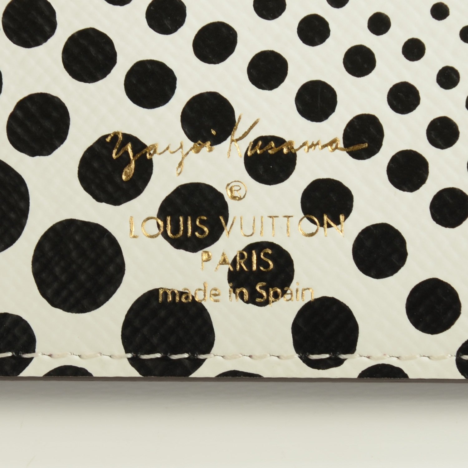 Louis Vuitton Monogram Kusama Waves Insolite Wallet White 7 of 8