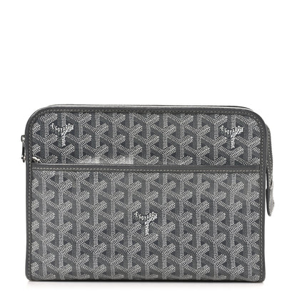 Goyard Goyardine Jouvence MM Toiletry Pouch Grey 1 of 9