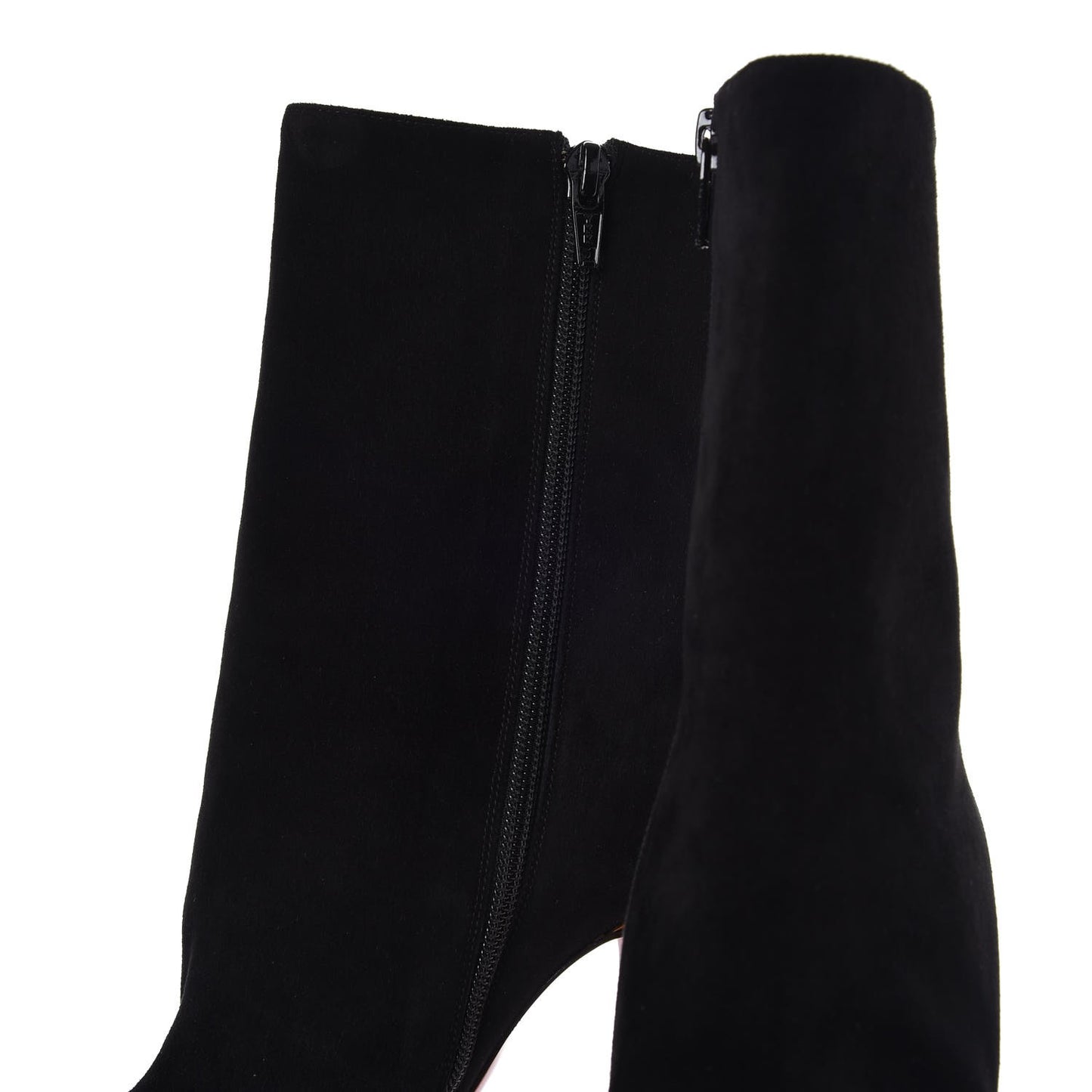 Suede Taclou Booty 140 Ankle Boots 38.5 Black