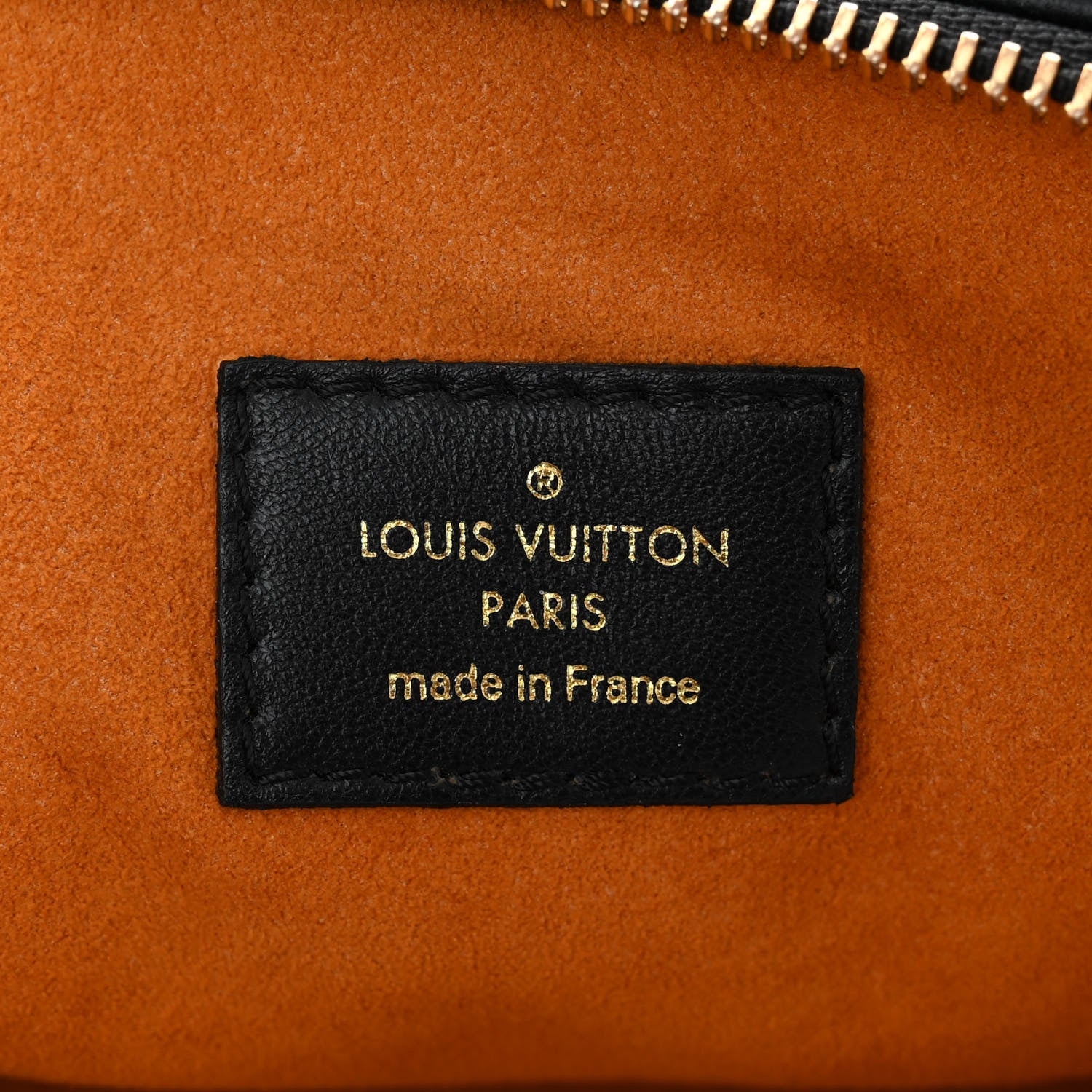 Louis Vuitton Lambskin Embossed Monogram Coussin MM Black 8 of 11