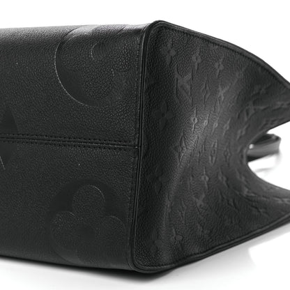 Louis Vuitton Empreinte Monogram Giant Onthego MM Black 8 of 8