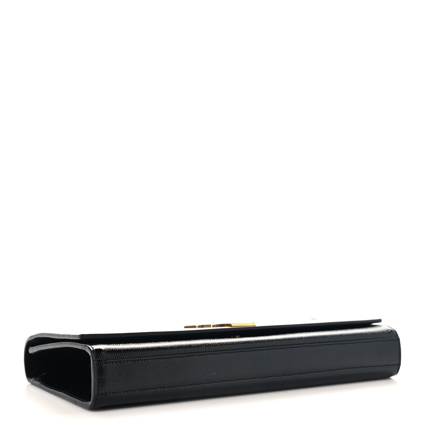 Grain De Poudre Monogram Cassandre Clutch Black Black