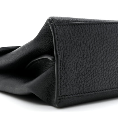 Gucci Cellarius Calfskin Small Bamboo Daily Top Handle Bag Black 9 of 9